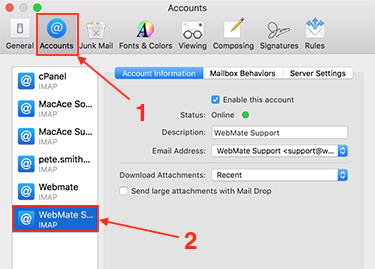 add email account to macbook pro